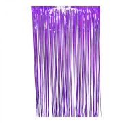 PURPLE FOIL DOOR CURTAIN 