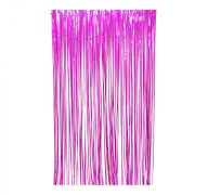 FUCHSIA FOIL DOOR CURTAIN 