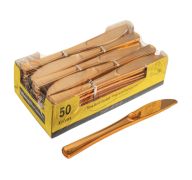 4.99 ROSE GOLD PREMIUM PARTYWARE 50 KNIVES