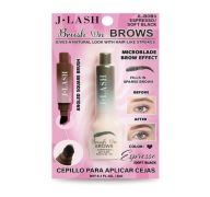 3.99 BRUSH ON BROWS SOFT BLACK 