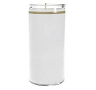 WHITE RELIGIOUS CANDLE 