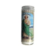 SAN JUDAS RELIGIOUS CANDLE 