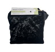 6.99 BLACK VELVET NAPKIN 20 X 20 INCH 