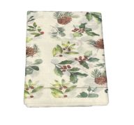 1.99 CHRISTMAS PAPER TABLE COVER 