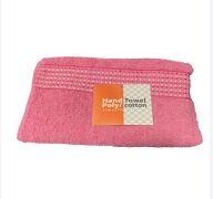 PINK HAND TOWEL 17 X 27 INCH