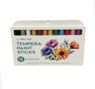 4.99 TEMPERA PAINT STICKS 12 COLORS