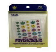 3.99 PSYCHEDELIC HYDROCOLLOID ACNE PATCHES 72 COUNT