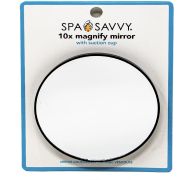 2.99 SPA SAVVY 10 X MAGNIFY MIRROR WITH SUCTION CUP