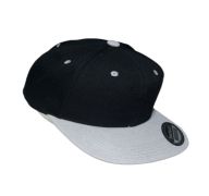 4.99 BLACK AND GREY CAP