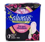 2.99 ALWAYS ULTRA INVISIBLE PADS 7 PACK