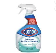 5.99 CLOROX BATHROOM BLEACH FOAMER 30 FL OZ 