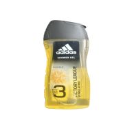 2.99 ADIDAS SHOWER GEL GUARANA BODY HAIR FACE 