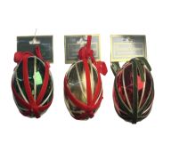 1.99 RED/GREEN/GOLD CHRISTMAS ORNAMENT 