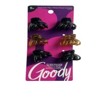 1.99 GOODY HAIR CLIPS 6 PACK 