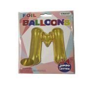 9.99 M GOLD JUMBO LETTER 34 INCH 
