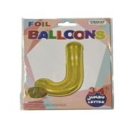 9.99 J GOLD JUMBO LETTER 34 INCH 