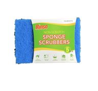 NON-SCRATCH SPONGE SCRUBBERS 5 PACK