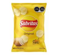 3.99 SABRITOS ORIGINAL SALED POTATO CHIPS 105 GRAMS