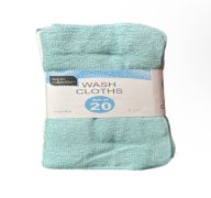 7.99 WASH CLOTHS 20 PACK