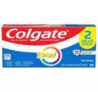 4.99 COLGATE TOTAL ANTIBACTERIAL PROTECTION TOOTHPASTE 2 PACK