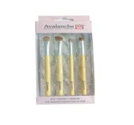 1.99 AVALANCHE ECO FRIENDLY BAMBOO MAKE UP BRUSH SET