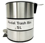 9.99 PEDAL TRASH BIN 5 L 