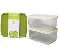4.99 PAC IT FRESH PE LID FOOD CONTAINER 2 PACK 1790 ML