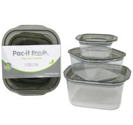 2.99 PAC IT FRESH 3 PACK FOOD CONTAINER 180 ML 480 ML 1000 ML