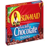 1.99 SUN MAID CHOCOLATE COVERED RAISINS