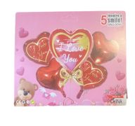 1.99 VALENTINES DAY BALLOONS 5 PACK