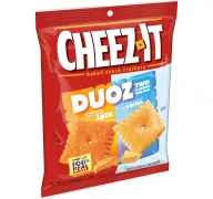 CHEEZ IT DUOZ CHEDDAR JACK AND BABY SWISS 4.3 OZ