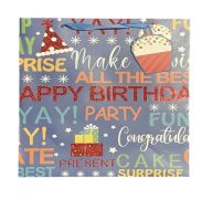 MEDIUM ASSORTED BIRTHDAY GIFT BAGS