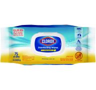 3.99 CLOROX WIPES 75 COUNT CRISP LEMON