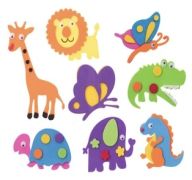 ANIMAL FOAM STICKERS