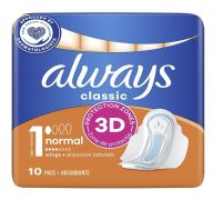 3.99 ALWAYS CLASSIC PAD 