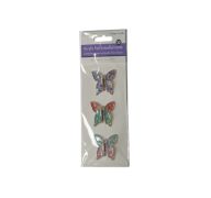ACRYLIC FOIL EMBELLISHMENTS BUTTERFLY 