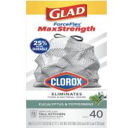 9.99 GLAD 13GL 40 BAGS FORCEFLEX MAX