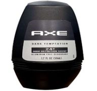 1.99 AXE DARK TEMPTATION 24 HOUR ALUMINUM FREE DEODORANT 1.7 FL OZ