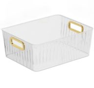 2.99 MULTIPURPOSE STORAGE BIN 12.2 INCH X 7.9 INCH X 3.9 INCH