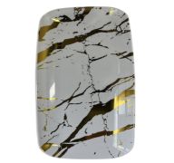 7.99 WHITE GOLD TRAY  