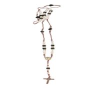 VIRGEN MARY BEADS ROSARY