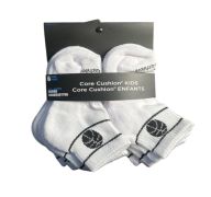 5.99 CORE CUSHION KIDS SOCKS 6 PAIRS 
