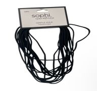 1.61 BLACK SOPHI ESSENTIALS GENTLE HOLD HEADWRAPS