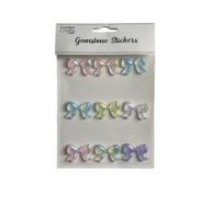 1.99 BOW GEMSTONE STICKERS