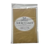 1.99 GOLD TABLE COVER 