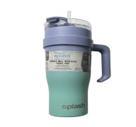 9.99 SPLASH DOUBLE WALL INSULATED STAINLESS STEEL BOTTLE MUG 40 OZ