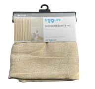 12.99 SHOWER CURTAIN 72 X 72 INCH