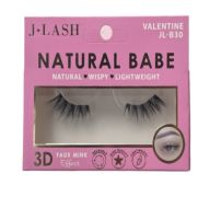 1.99 VALENTINES NATURAL BABE 3D FAUX MINK LASHES 