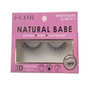 1.99 SWEETHEART NATURAL BABE 3D FAUX MINK LASHES 