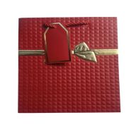 1.99 RED BOW GIFT BAG 